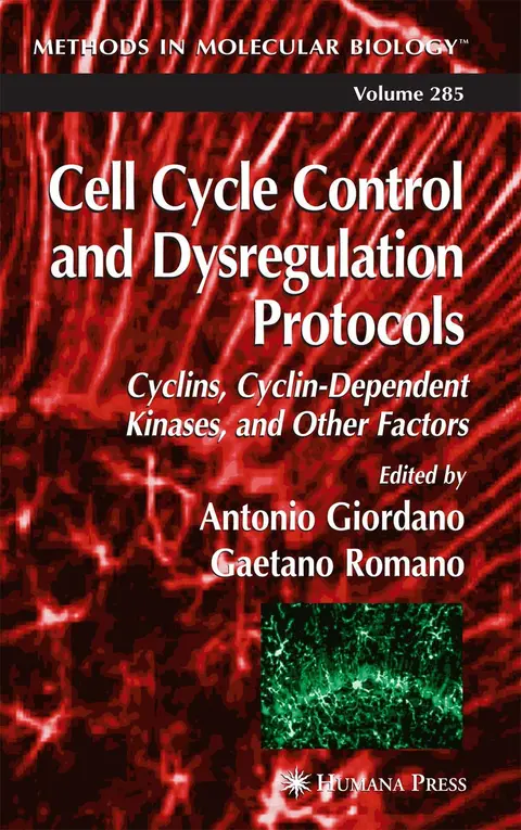 Cover of Cell Cycle Control and Dysregulation Protocols