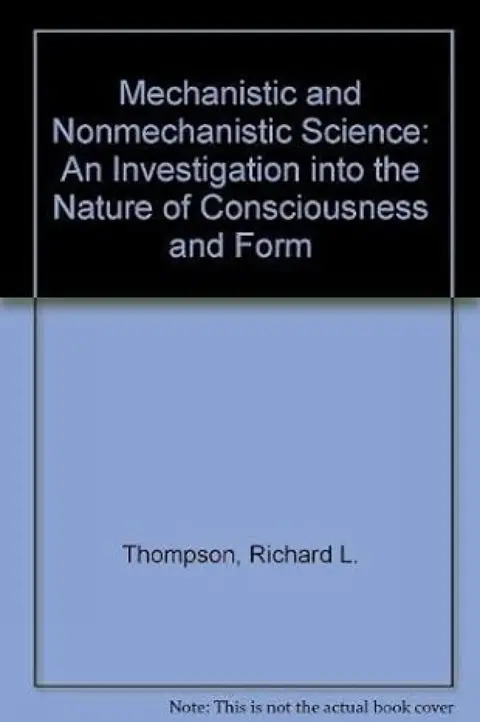 Cover of Mechanistic and Nonmechanistic Science