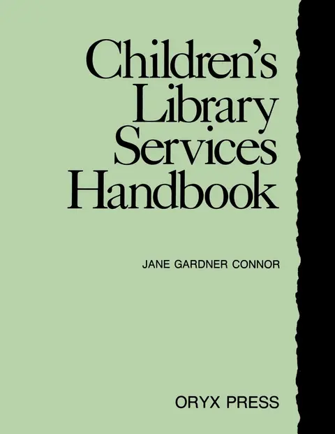 Cover of Children's Library Services Handbook