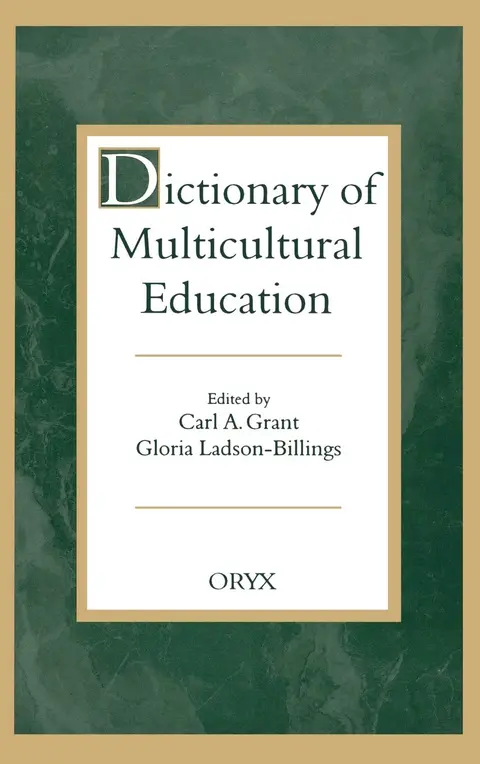 Cover of Dictionary of Multicultural Education