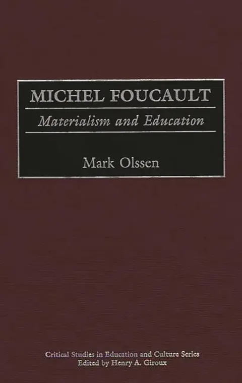 Cover of Michel Foucault