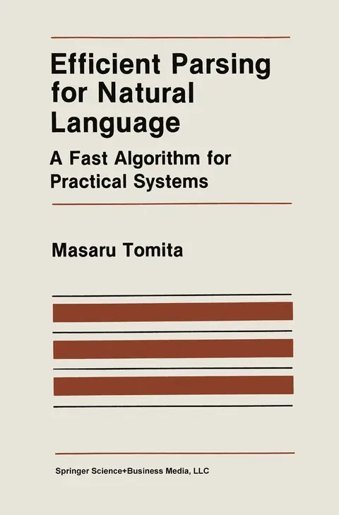 Cover of Efficient Parsing for Natural Language