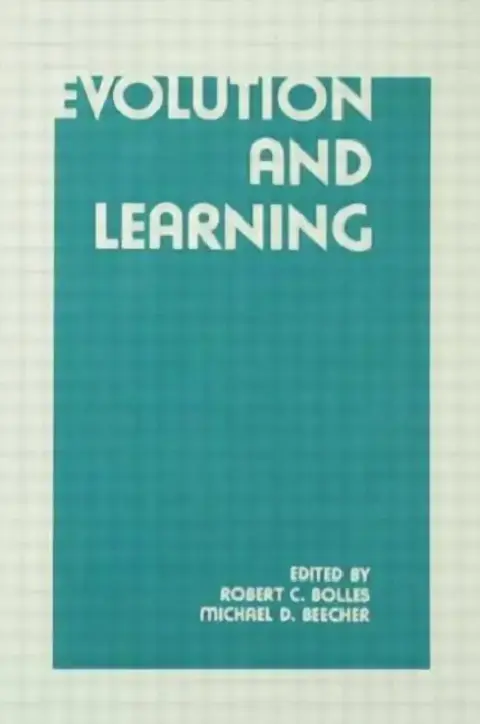 Cover of Evolution and Learning