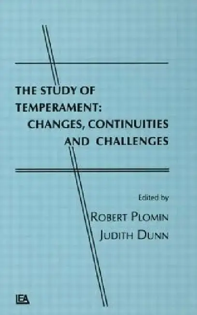Cover of The Study of Temperament