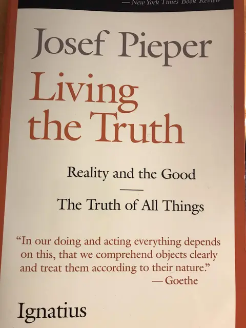 Cover of Living the Truth