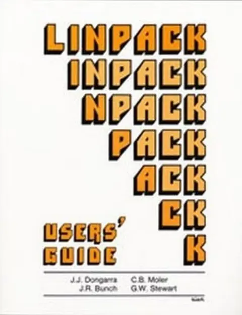 Cover of LINPACK Users' Guide