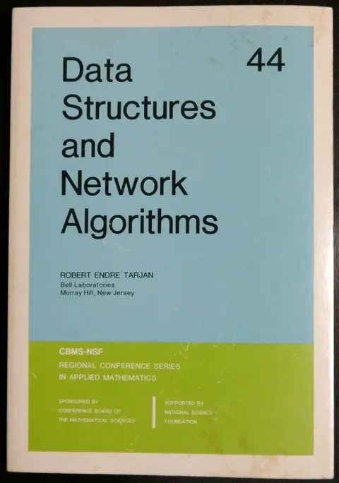 Cover of Data Structures and Network Algorithms