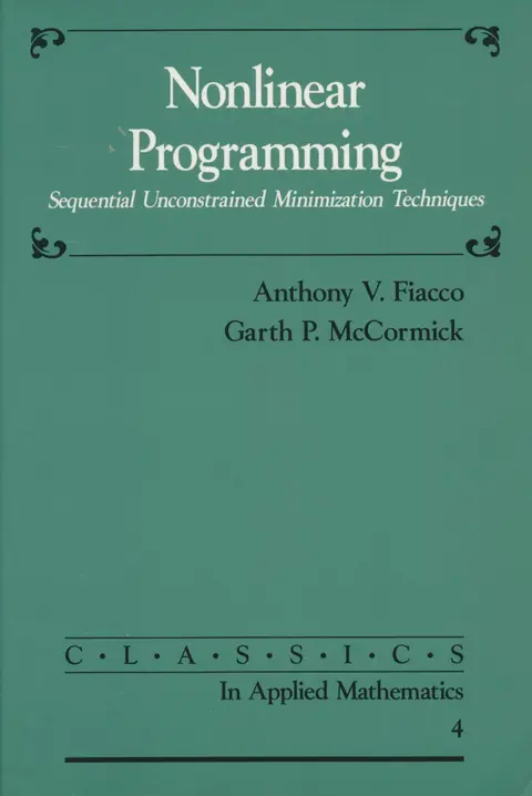 Cover of Nonlinear Programming