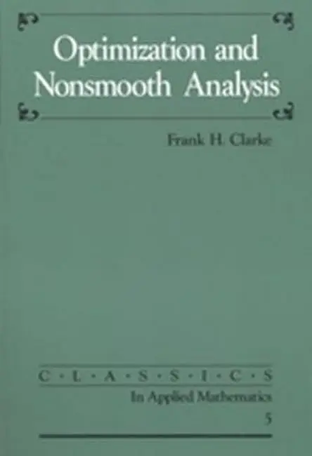 Cover of Optimization and Nonsmooth Analysis