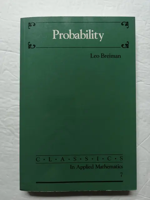 Cover of Probability