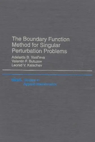 Cover of The Boundary Function Method for Singular Perturbation Problems