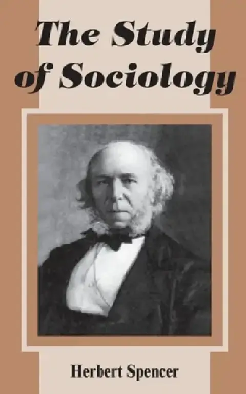 Cover of The Study of Sociology
