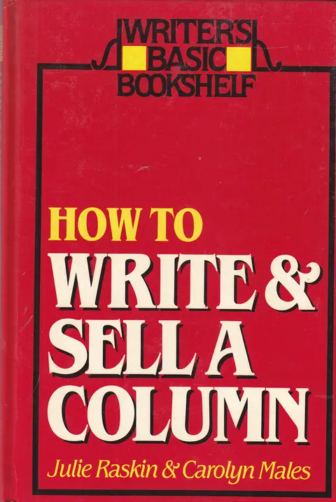 Cover of How to Write and Sell a Column