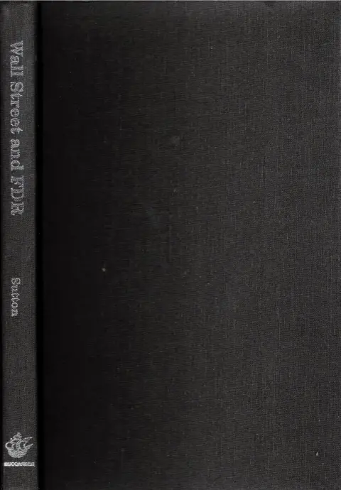 Cover of Wall Street and FDR