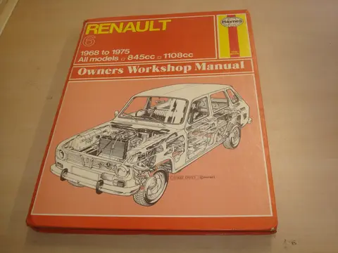 Cover of Renault 6 Owner's Workshop Manual