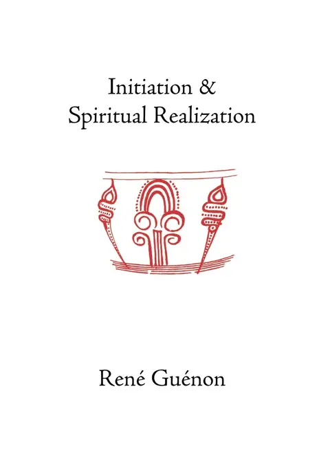 Cover of Initiation and Spiritual Realization