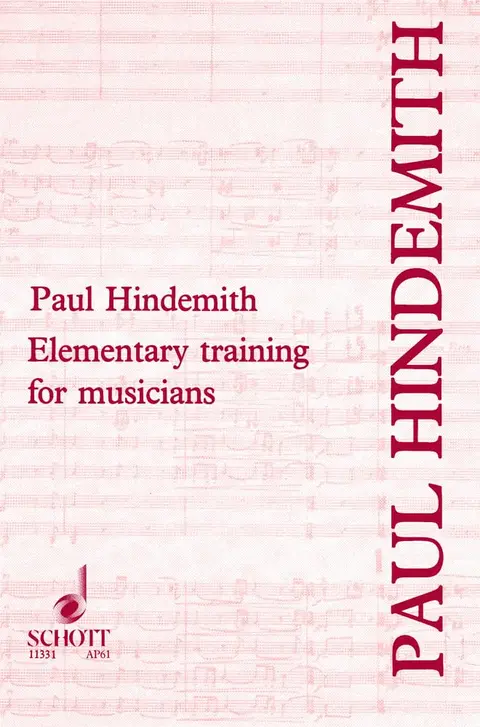 Cover of Elementary Training for Musicians