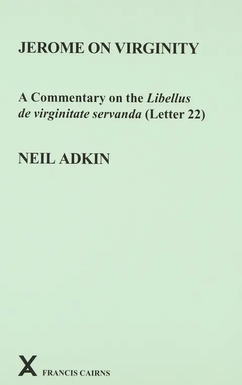 Cover of Jerome on Virginity