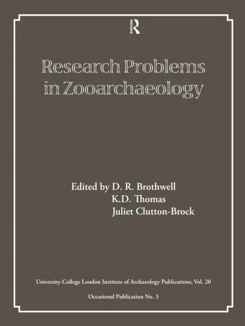 Cover of Research Problems in Zooarchaeology