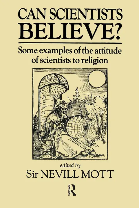 Cover of Can Scientists Believe