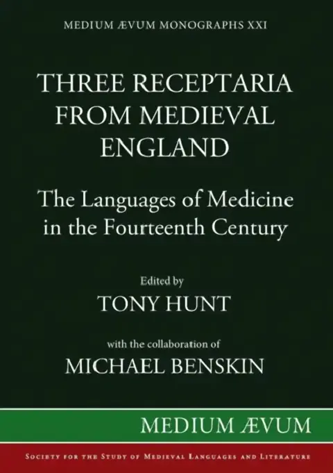 Cover of Three Receptaria from Medieval England