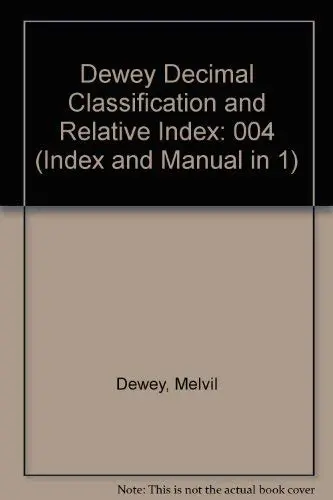 Cover of Dewey Decimal Classification and Relative Index