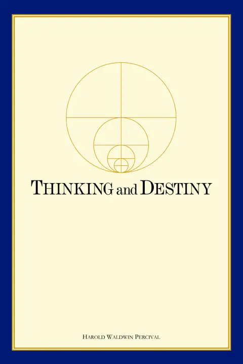 Cover of Thinking and Destiny