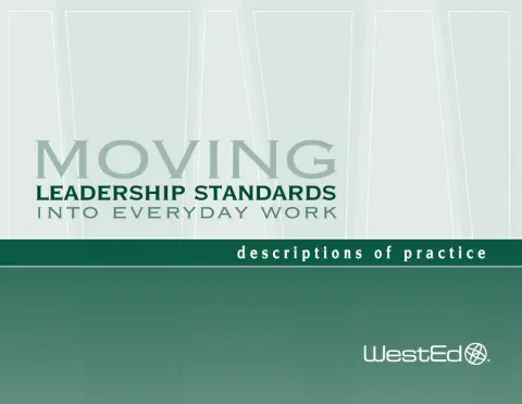 Cover of Moving Leadership Standards into Everyday Work