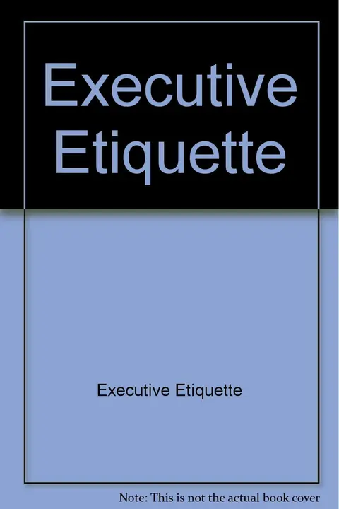 Cover of Executive Etiquette