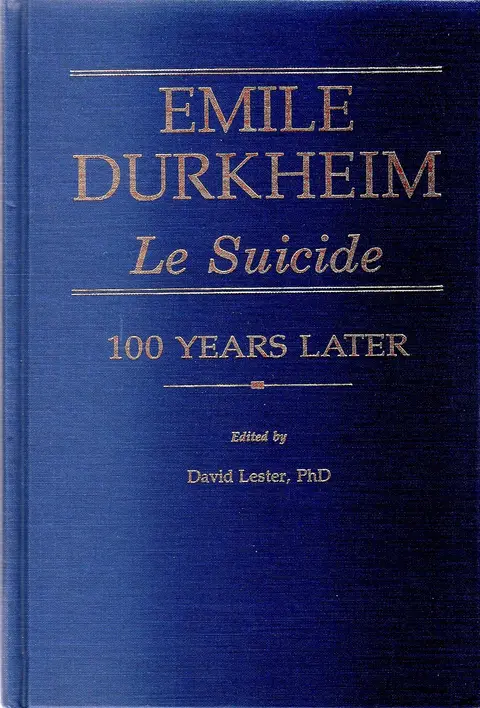 Cover of Emile Durkheim