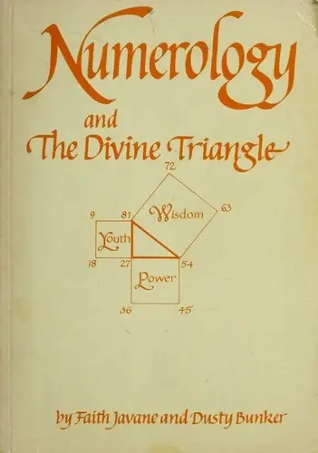 Cover of Numerology and the Divine Triangle