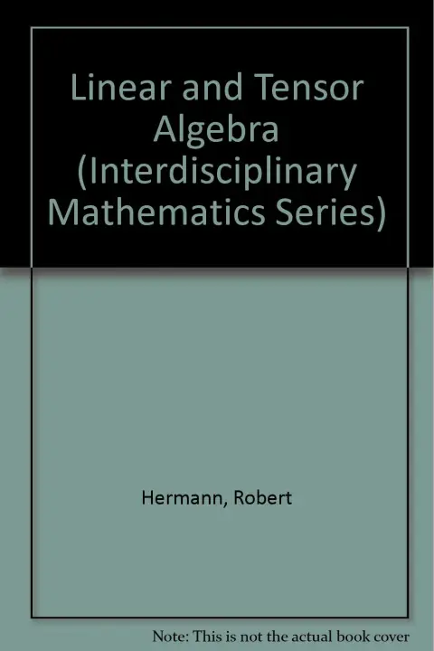 Cover of Linear and Tensor Algebra