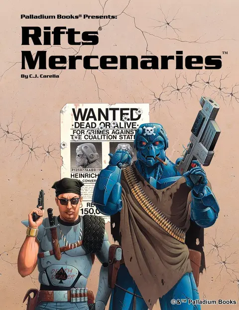 Cover of Rifts Mercenaries