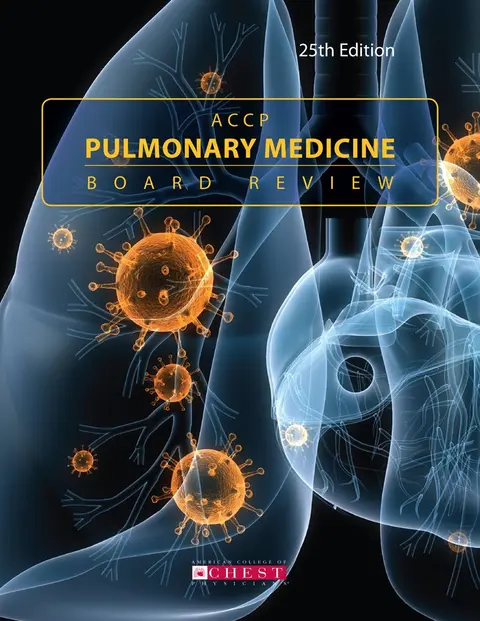 Cover of ACCP Pulmonary Medicine Board Review