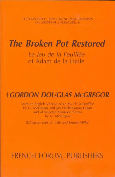 Cover of The Broken Pot Restored