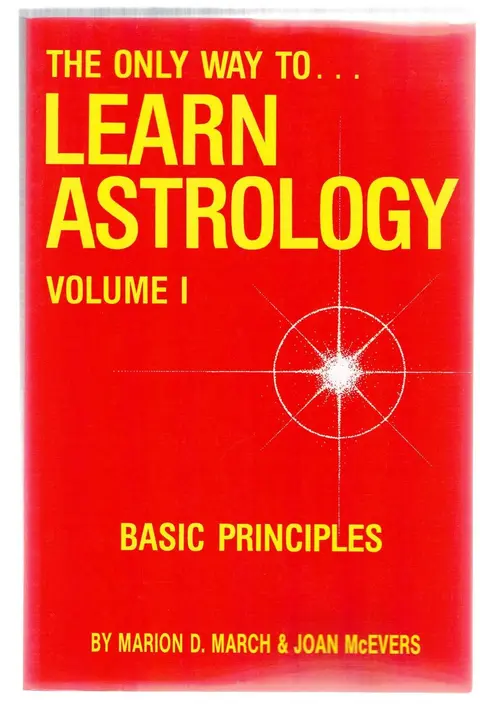 Cover of Only Way to Learn Astrology