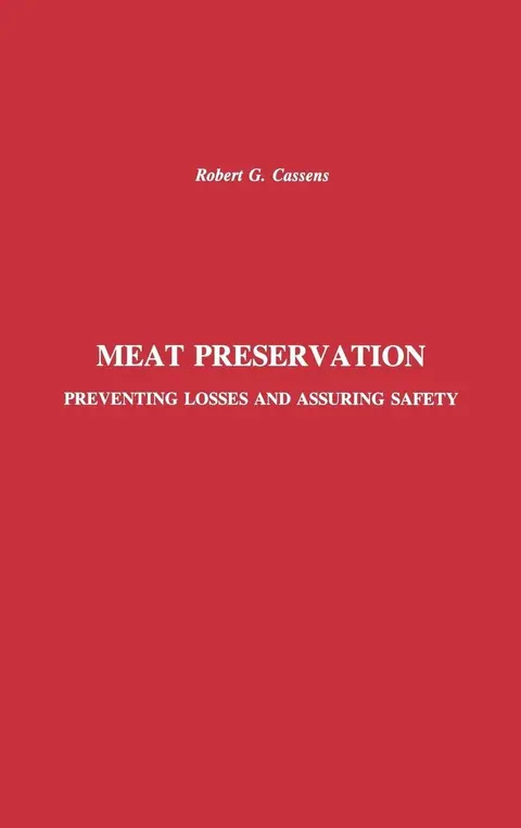 Cover of Meat Preservation