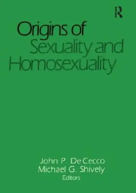 Cover of Origins of Sexuality and Homosexuality