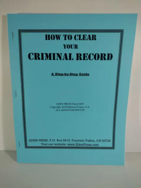 Cover of How to Clear Your Criminal Record
