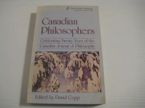 Cover of Canadian Philosophers