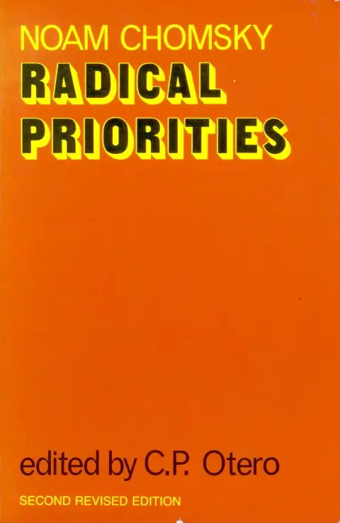 Cover of Radical Priorities