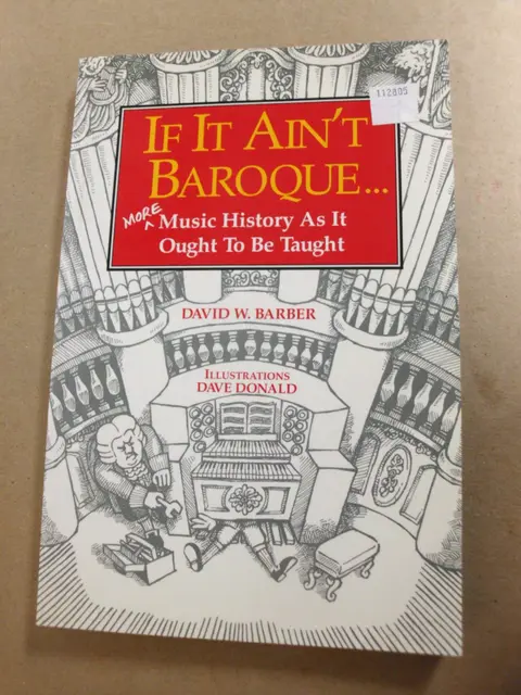Cover of If it Ain't Baroque
