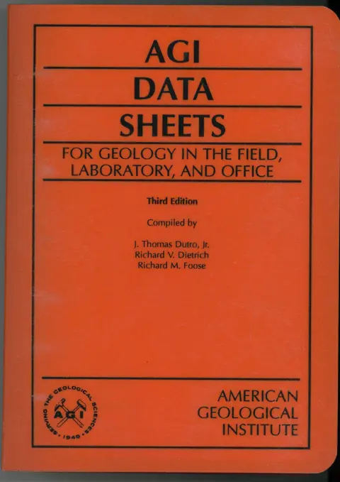 Cover of Agi Data Sheets