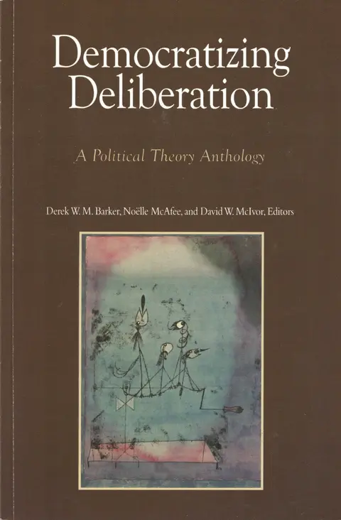 Cover of Democratizing Deliberation