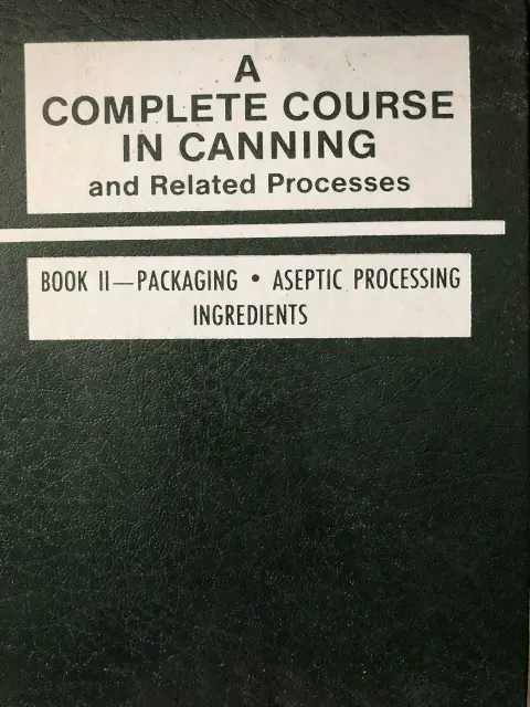 Cover of Complete Course in Canning