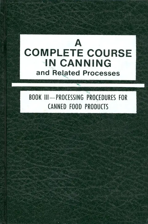 Cover of Complete Course in Canning