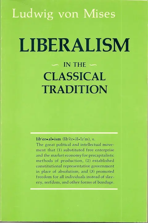 Cover of Liberalism