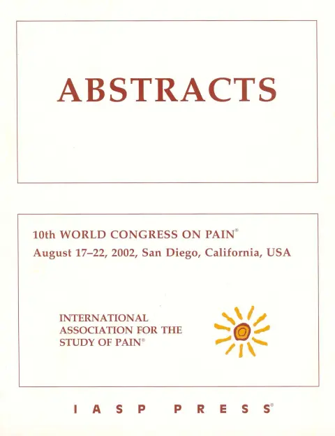 Cover of Abstracts