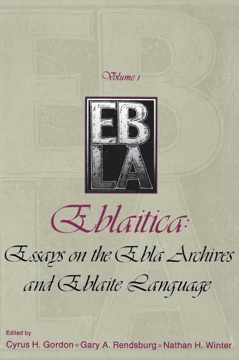 Cover of Eblaitica