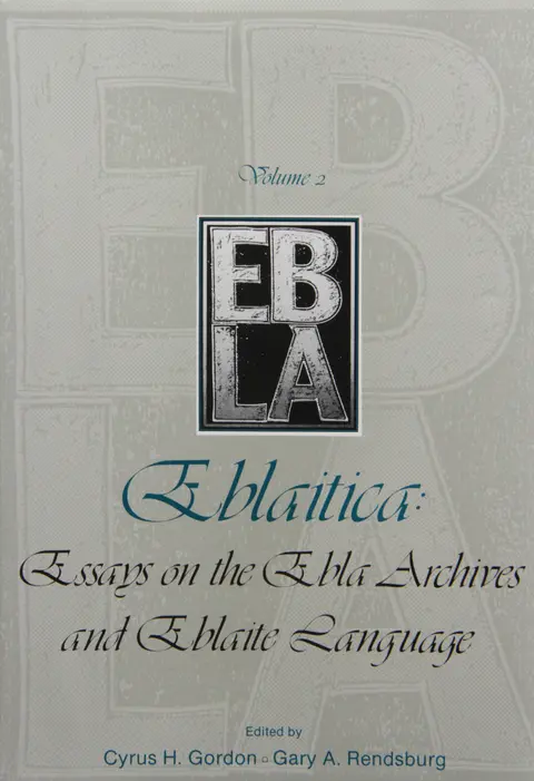 Cover of Eblaitica